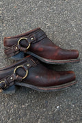 AGED SADDLE BOOTS